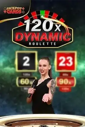 Live-Tisch Dynamic Roulette 120x von Pragmatic Live